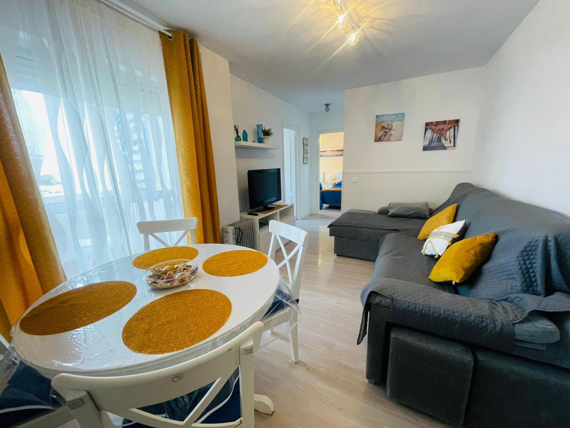 Apartamento Primera Linea De Playa Valdelagrana El Puerto de Santa María Dış mekan fotoğraf